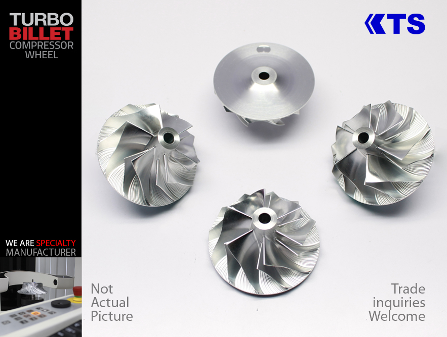 Turbocharger Billet Compressor Wheel | MFS25B4C - MGT2259S (46.50/59.48) 6+6 Forward